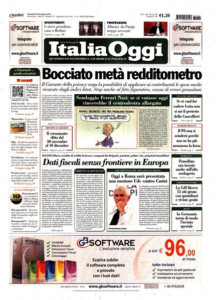 Italia oggi : quotidiano di economia finanza e politica